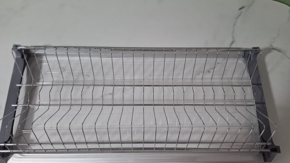 Scurgator vase ,pentru dulapuri cu lățime de 80cm, otel cromat ,