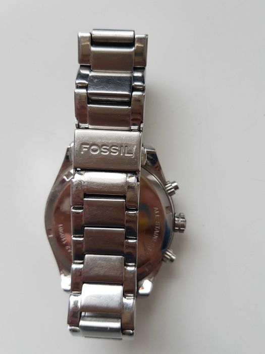 Ceas Fossil CH2542 argintiu perlat timp liber, arta, colectie