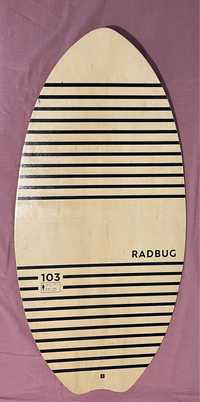 скимборд skimboard Radbug 103 дървен