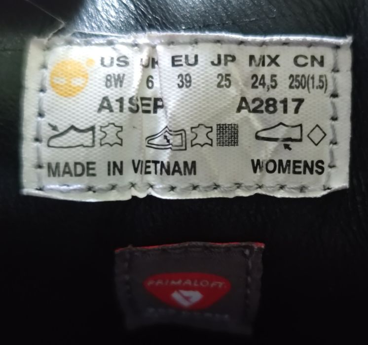 Дамски боти Timberland 6 In Premium A1SEP Burgundy, номер 39