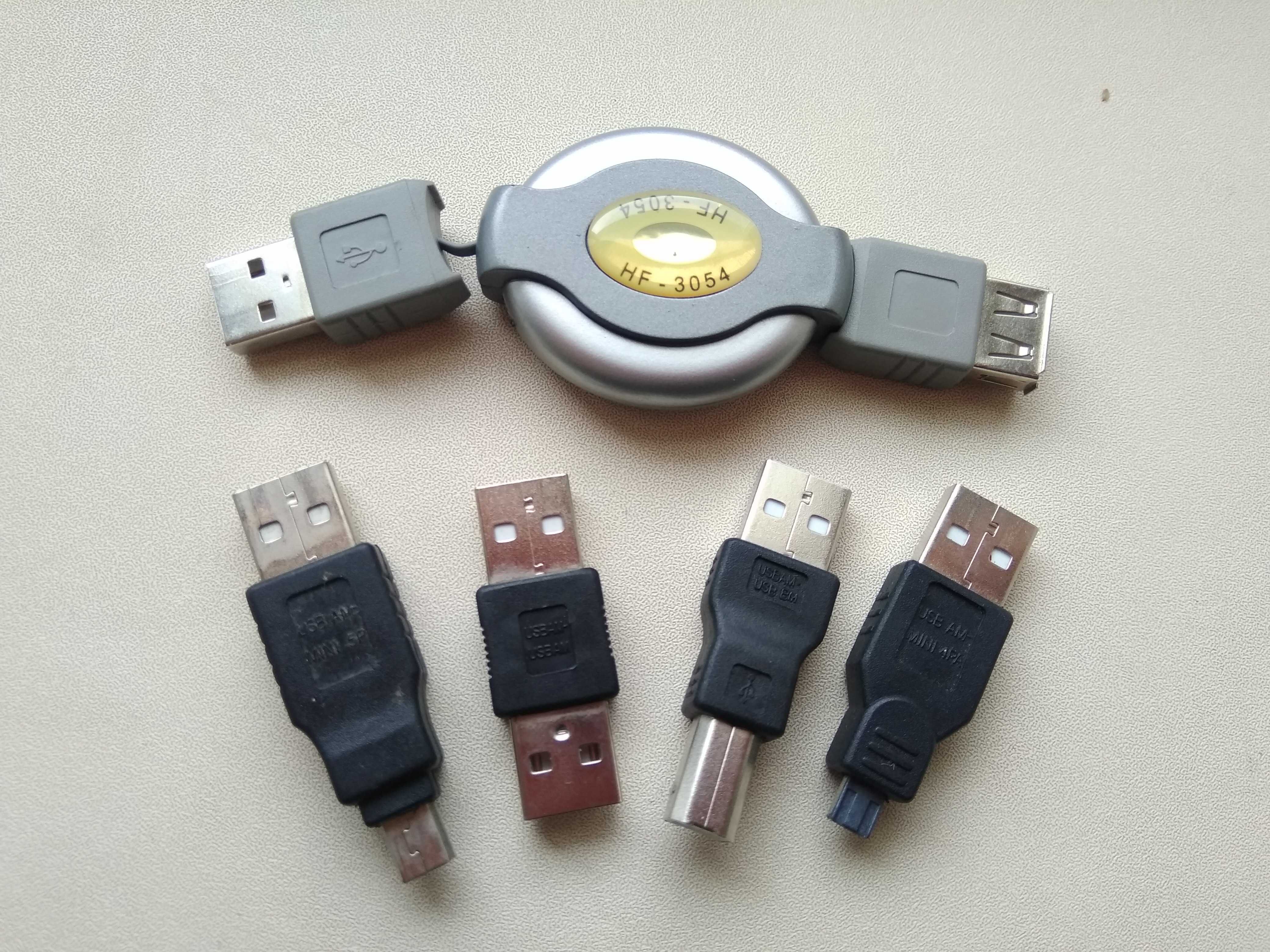 USB переходники дорожные