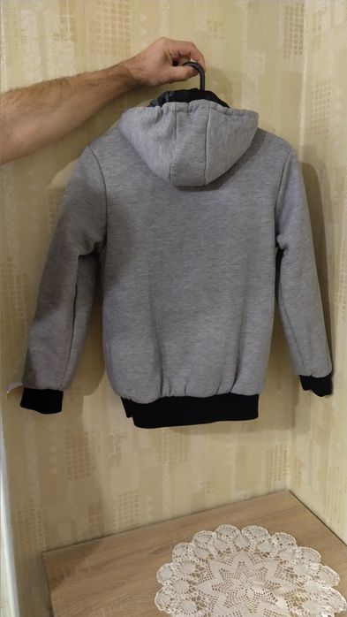 Двулицево Пролетно-есенно детско яке за момче, Размер 14 години