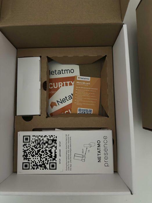 Camera de supraveghere de exterior, cu sirena, Wi-Fi, Netatmo