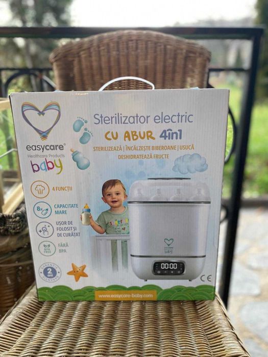 Sterilizator electric cu abur Easycare Baby 4in1