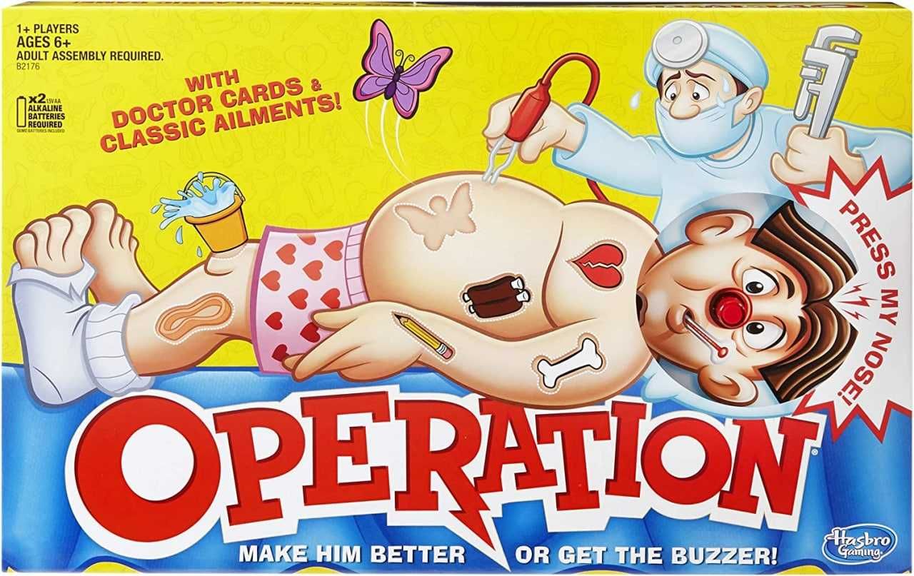 Семейная игра "Операция" из США