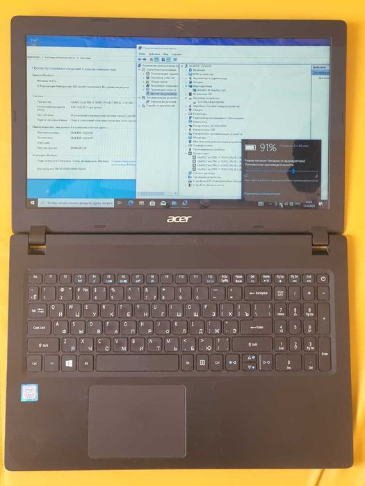 Ноутбук Acer I3 7020/4Gb ddr4/500gb hdd/HD