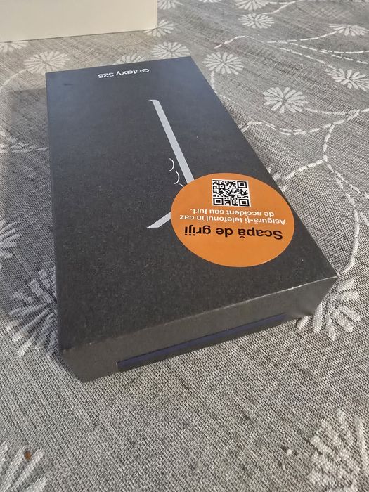 Telefon mobil Samsung Galaxy S25, Dual SIM, 12GB RAM, 128GB, 5G, black