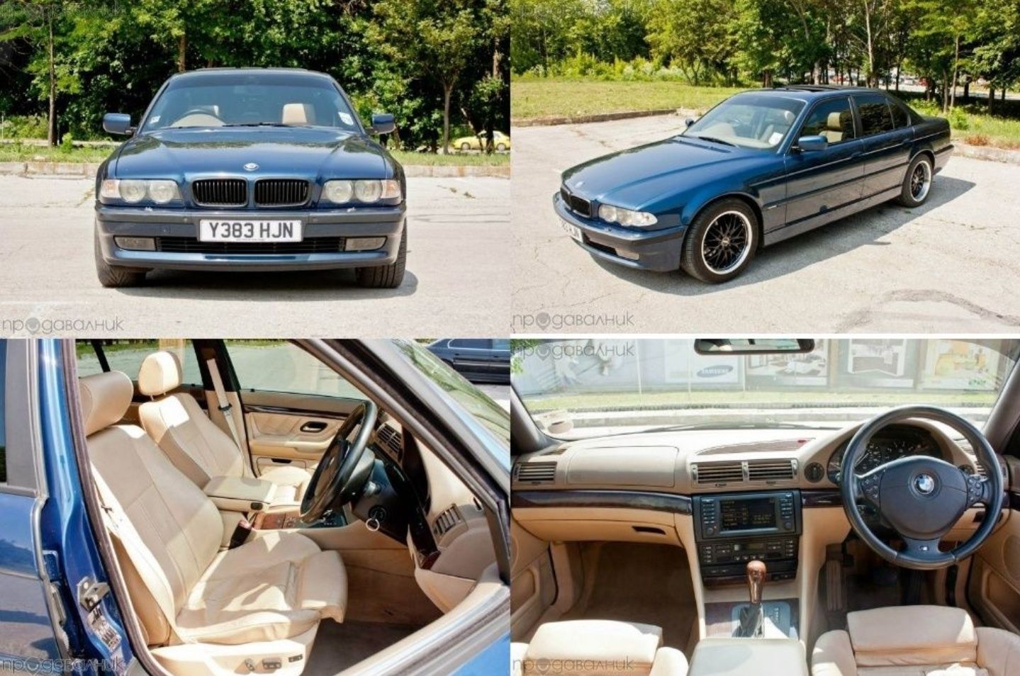 BMW E38 Е38 728i 730d 735i 740i м спорт m sport individual индивидуал