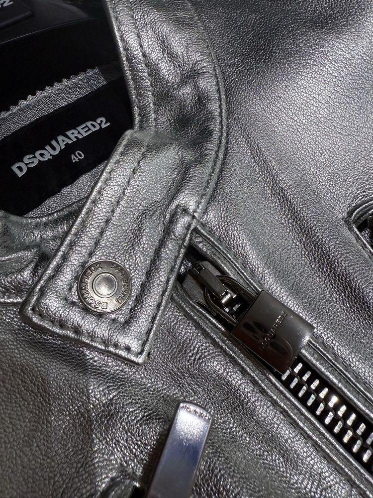 Dsquared2 кожено яке 40/С