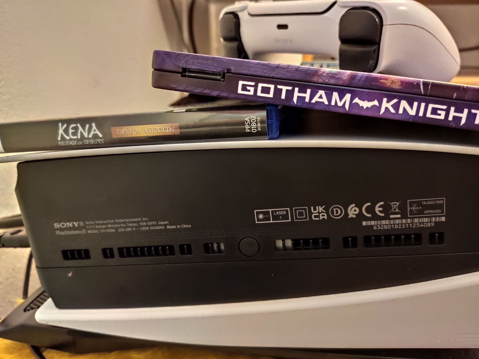 Playstation 5 диск версия + игри и джойстик PS5