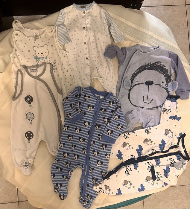 Бебешки дрехи момче до 3 месеца