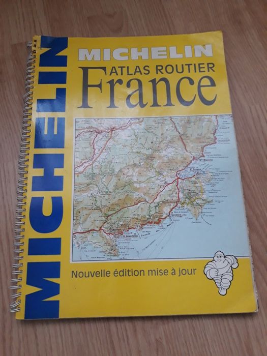 Harta rutiera a Frantei -Michelin