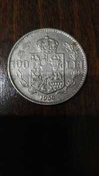 Monedă 100 lei , anul 1936