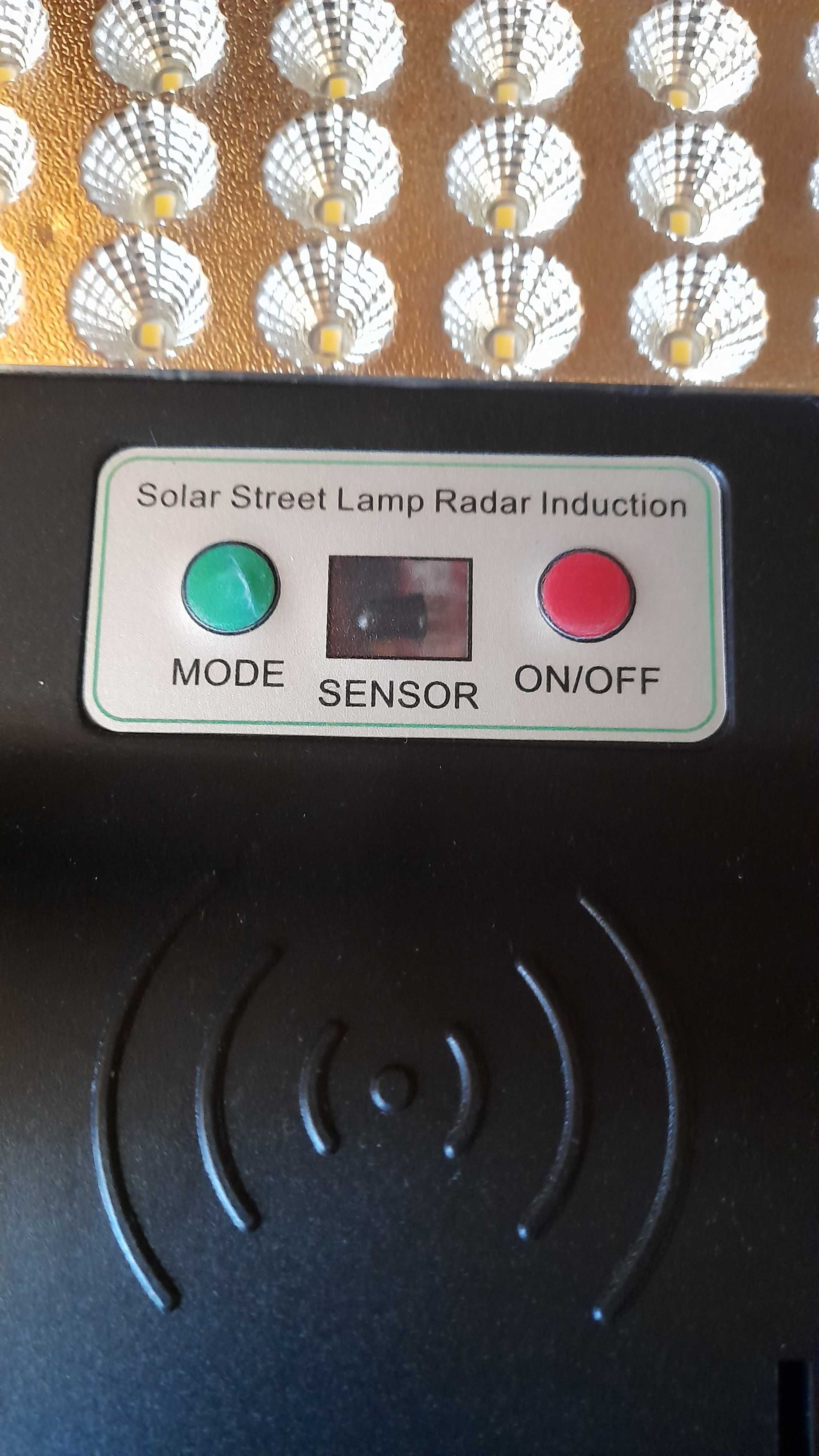 Lampa solara stradala 400w , 12 ore autonomie , senzori , telecomanda