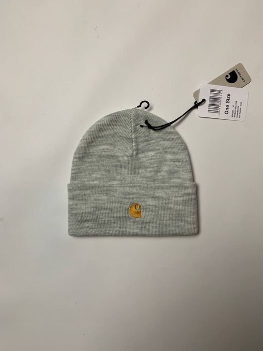 Шапка Carhartt Beanie Сива Ash Heather
