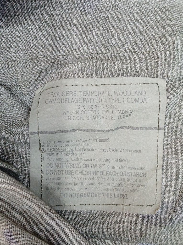 Ловен костюм M65 woodland camouflage на Alpha Industries USA