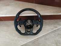 Volan nou tesit Audi A4 A5 A6 A7 Q5 2012 + carbon + piele