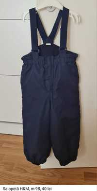 Pantaloni schi cu bretele, H&M, m 98
