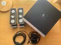 Купете Logitech Z4 с 5м aux кабел - качествен звук на достъпна цена