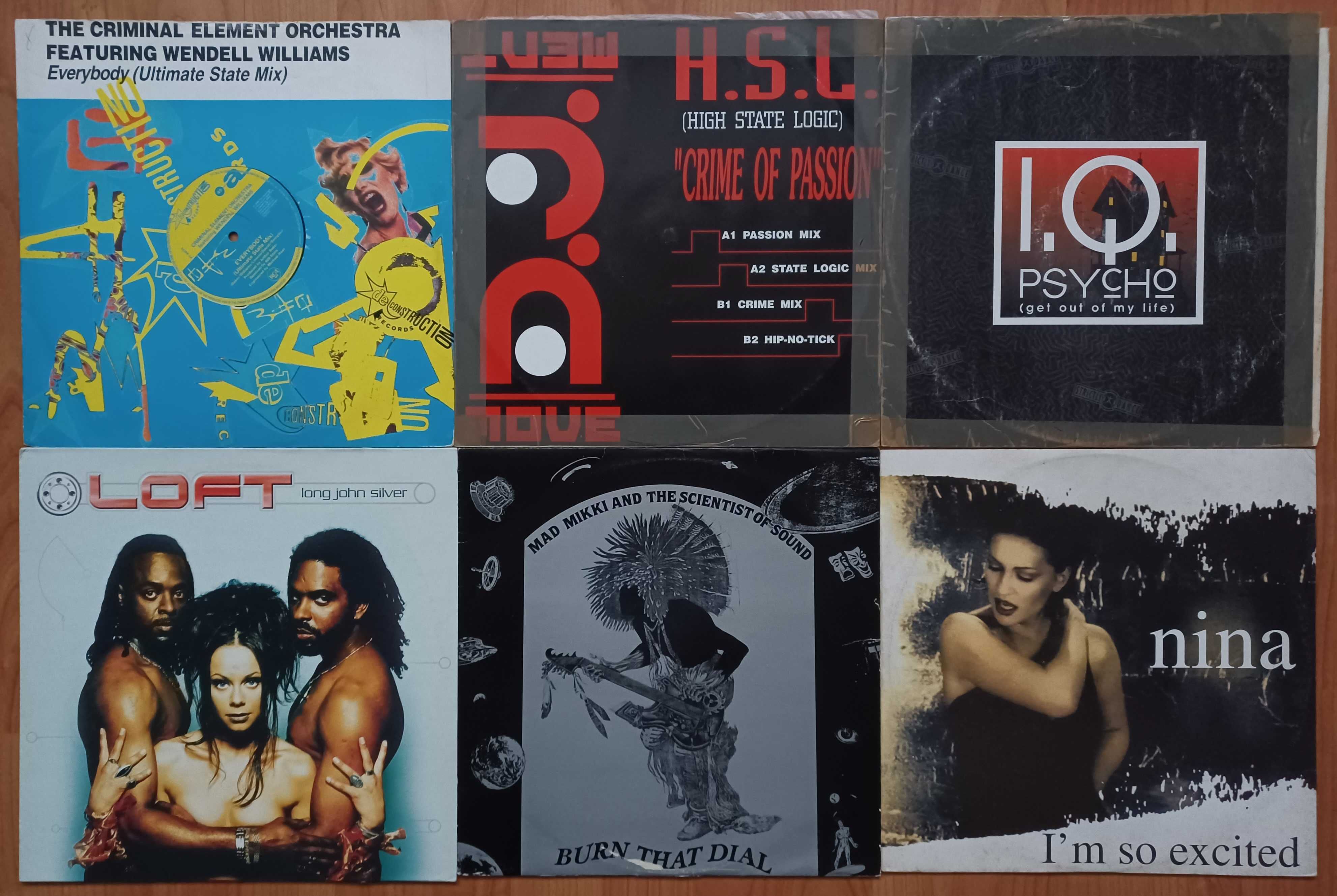 Discuri vinil maxi single anii 1990 - 1999