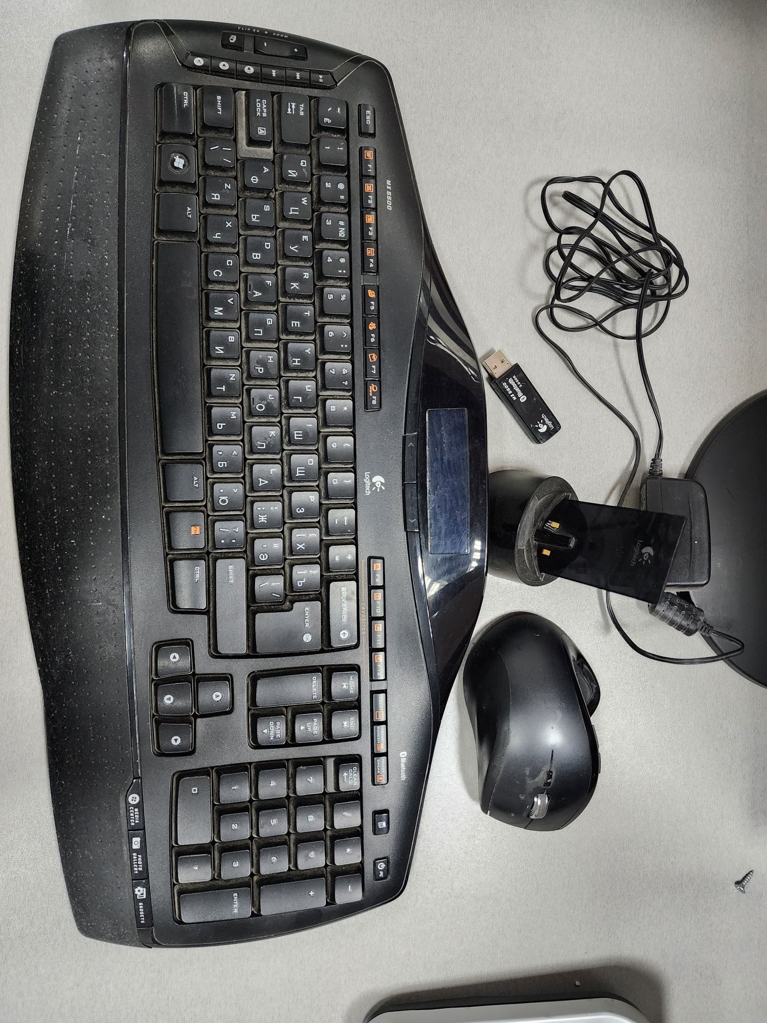 Клавиатура, мышь беспроводные logitech