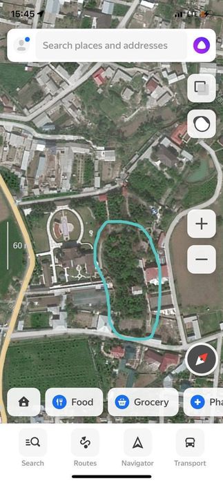 Земельный участок в Янгий Узбекистан, фасад 150м ширина 40м, Тузель