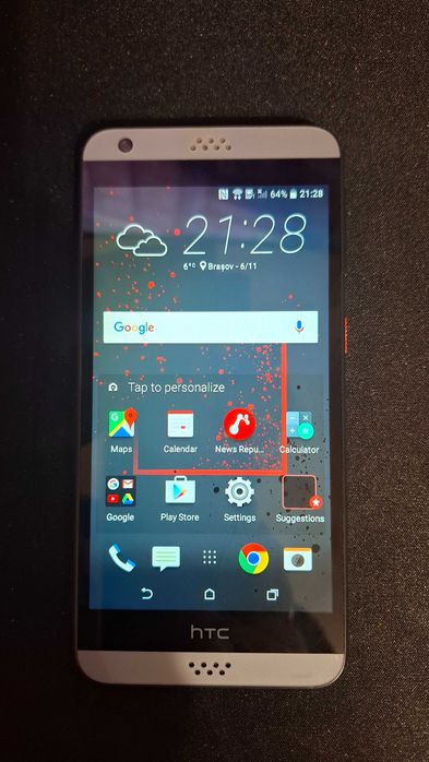 Telefon mobil HTC Desire 530, 1.5GB RAM, 16GB spatiu