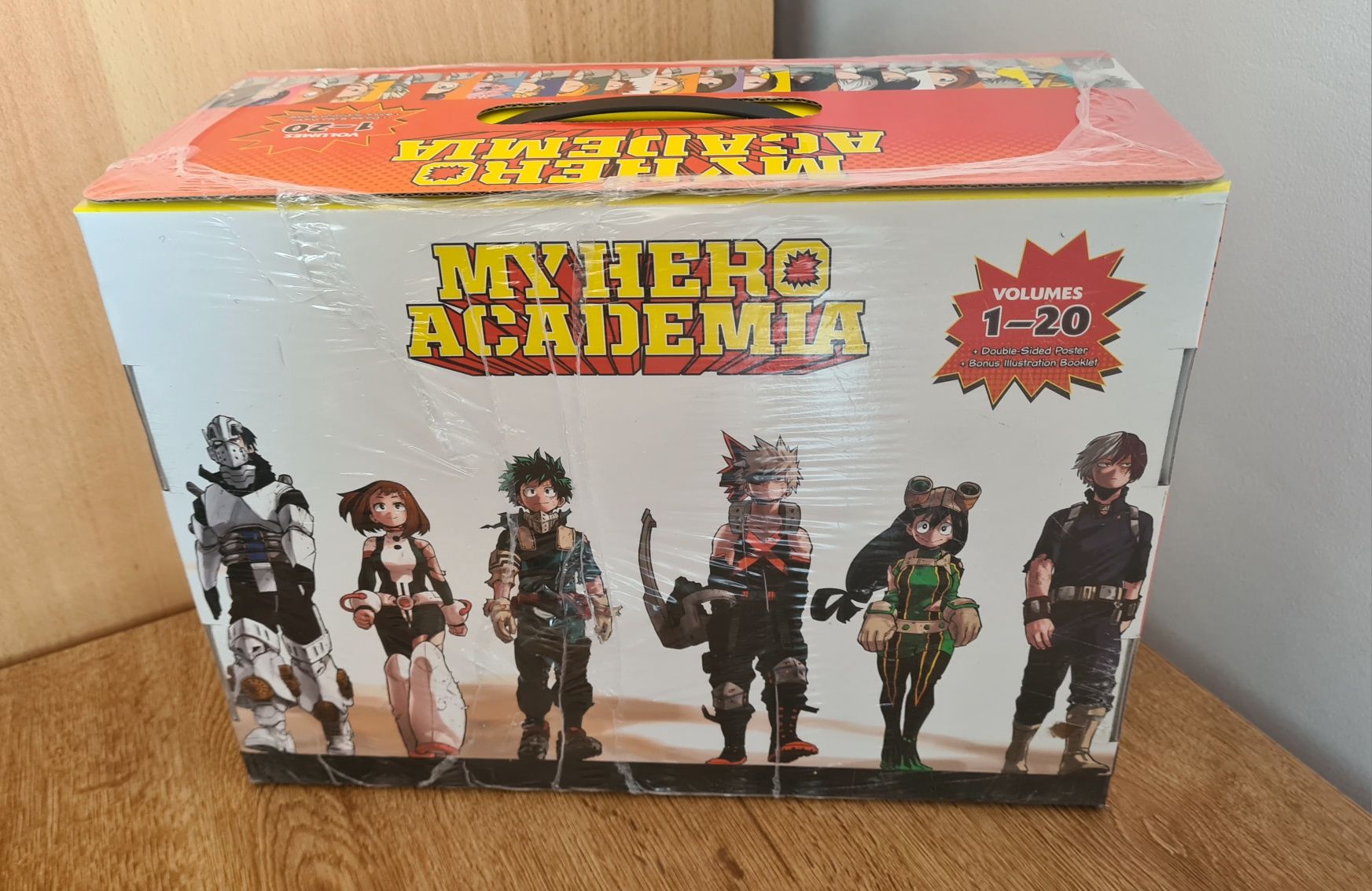 My Hero Academia manga Box Set 1 sigilat