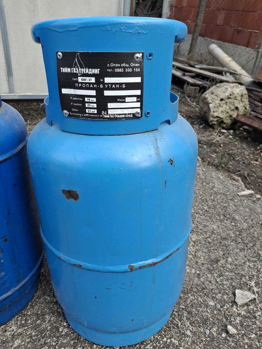 Газови бутилки и котлон