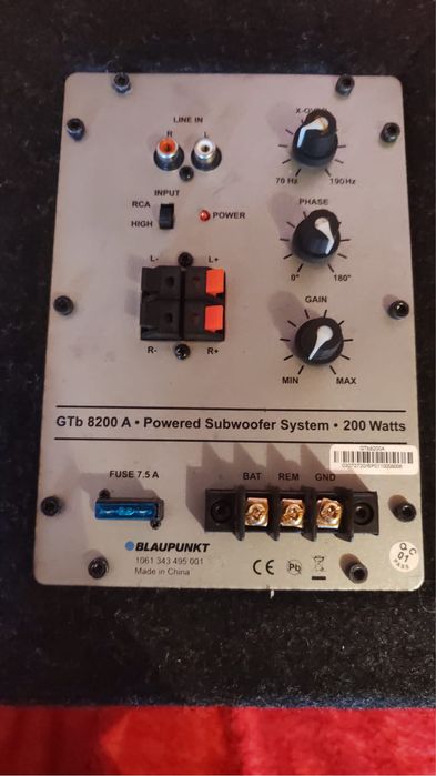Subwoofer blaupunkt