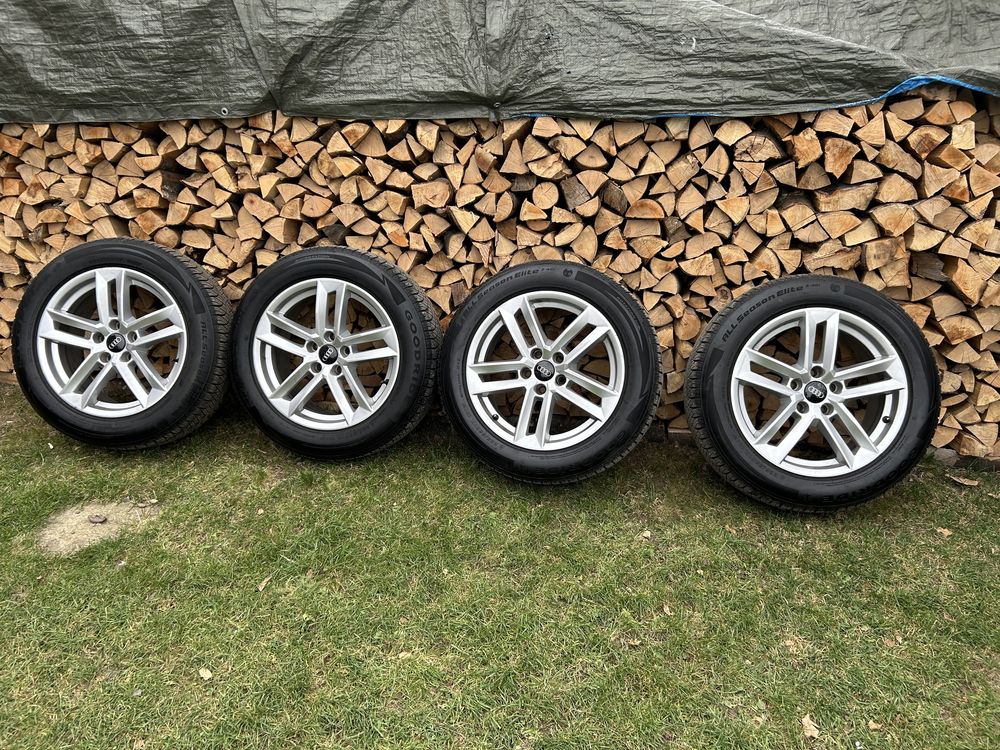 Jante audi r17 cu anvelope noi dot 2023