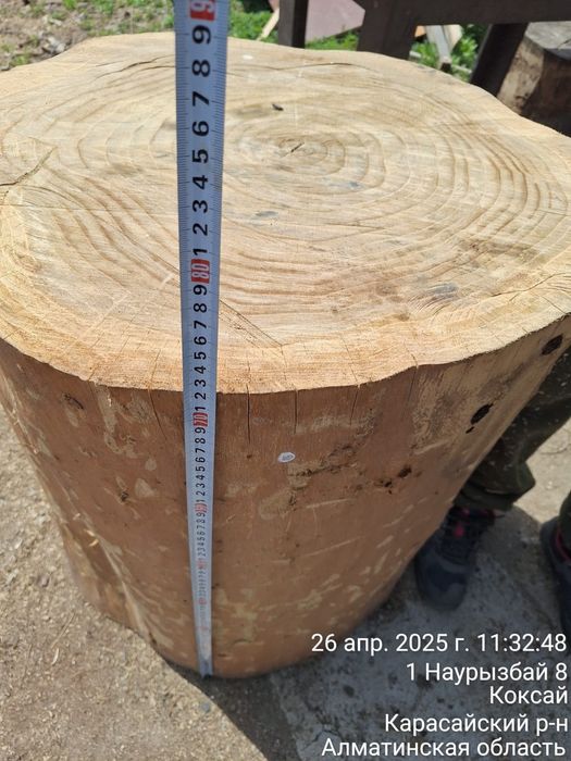 Для рубки мяса чурбаки  карагача