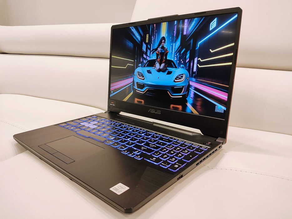 Laptop gaming Asus ROG TUF, intel core i7-10750H, video  6 GB