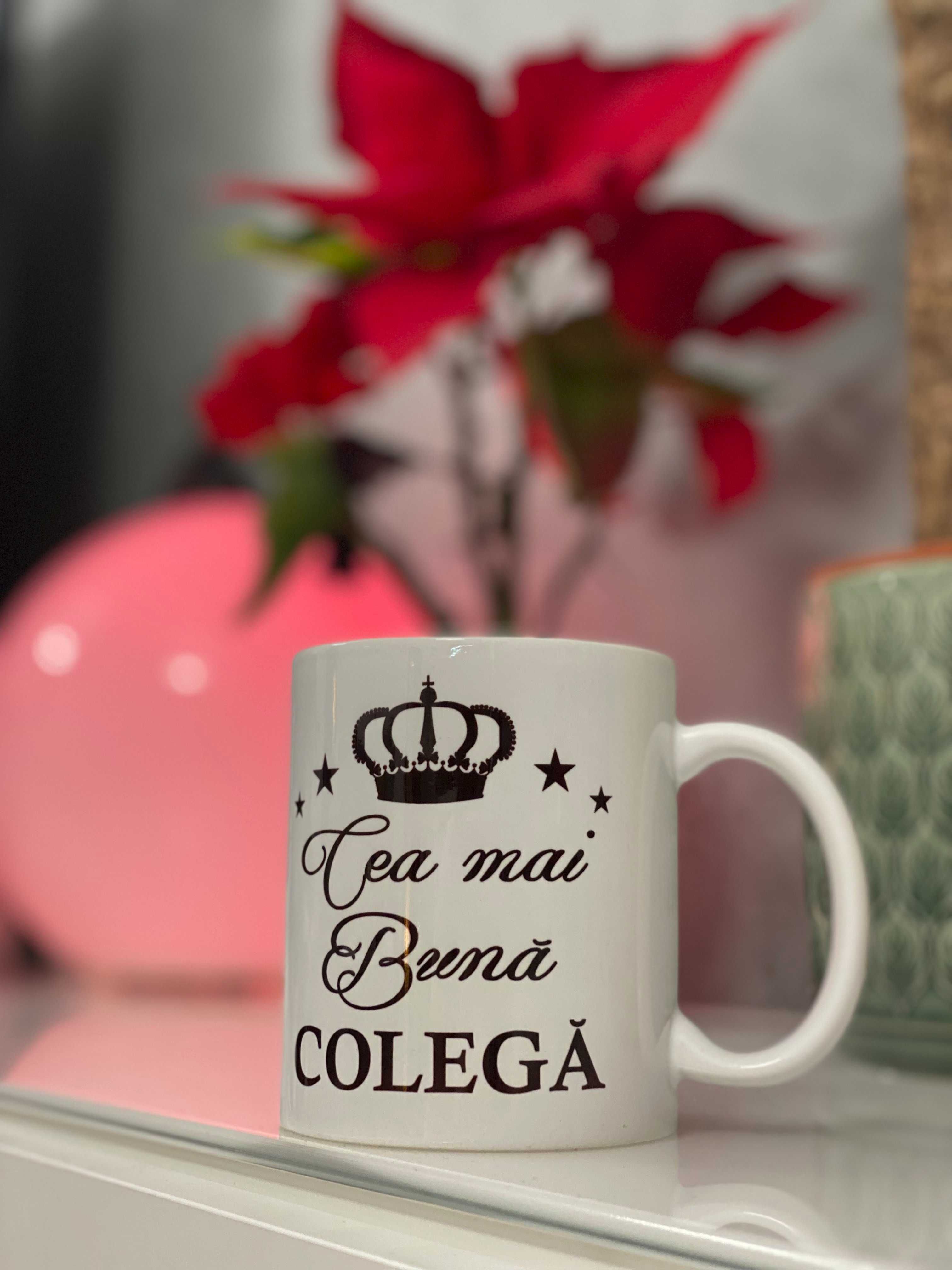 Cana alba personalizata / Cadouri personalizate