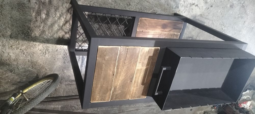 Мангал в стиле лофт