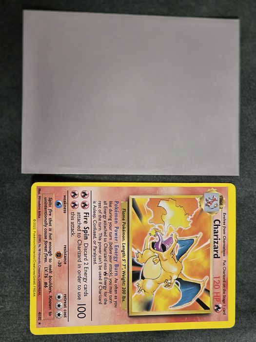 Cărți pokemon (Evoluție charizard)