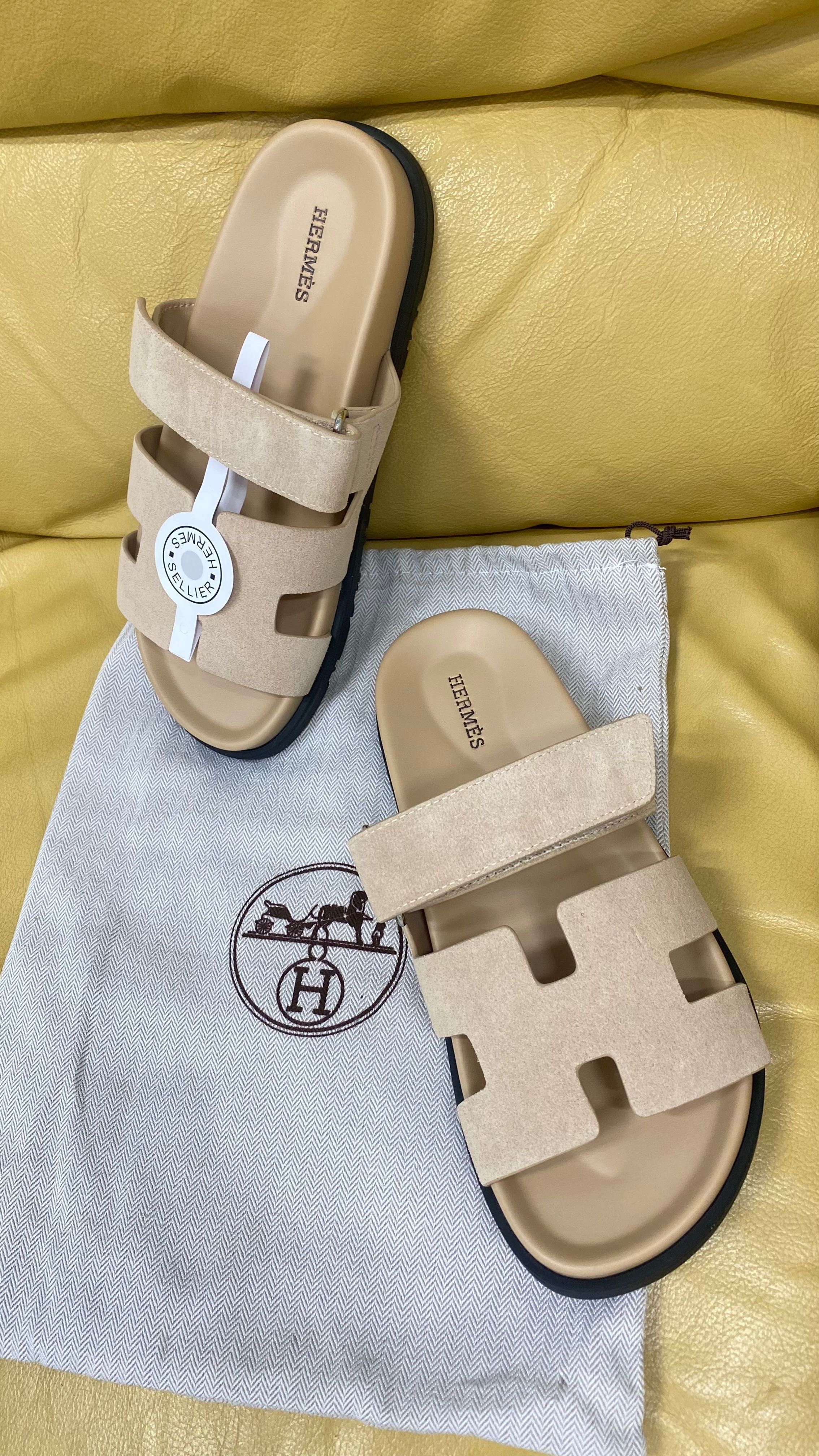 Чехли Ермес 37*Hermes Chypre sandal