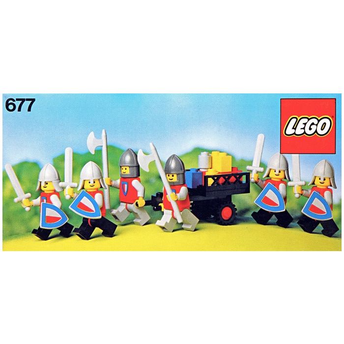 Lego Classic Castle 677 - Knights Procession (1979)
