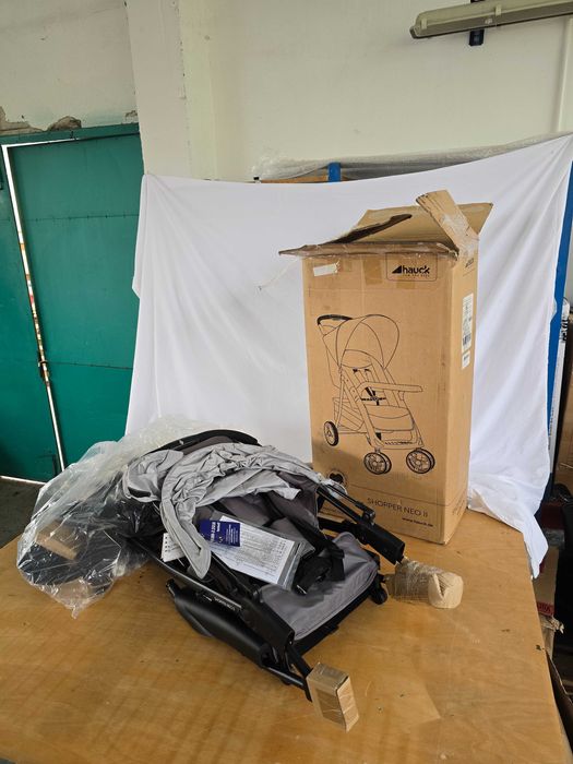 Carucior Hauck Shopper Neo II ,Gri pană la 25 kg ,aprox. 4 an