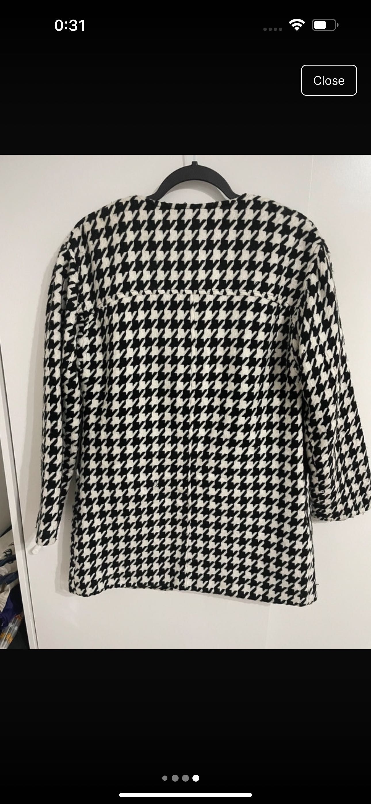 Палто houndstooth Laundry by Shelly Segal