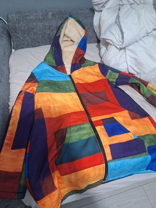 Geaca colorata mărime M