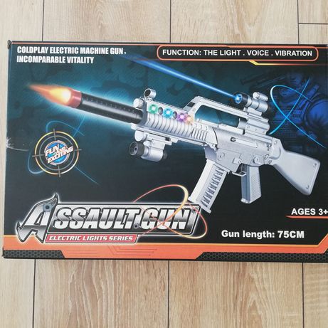 Arma,pușcă de jucărie cu sunete și lumini