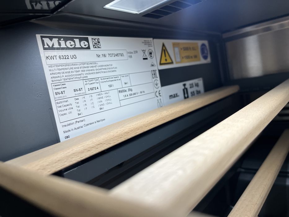 Miele KWT 6322 UG Винен охладител Push2Open/24 мес гаранция