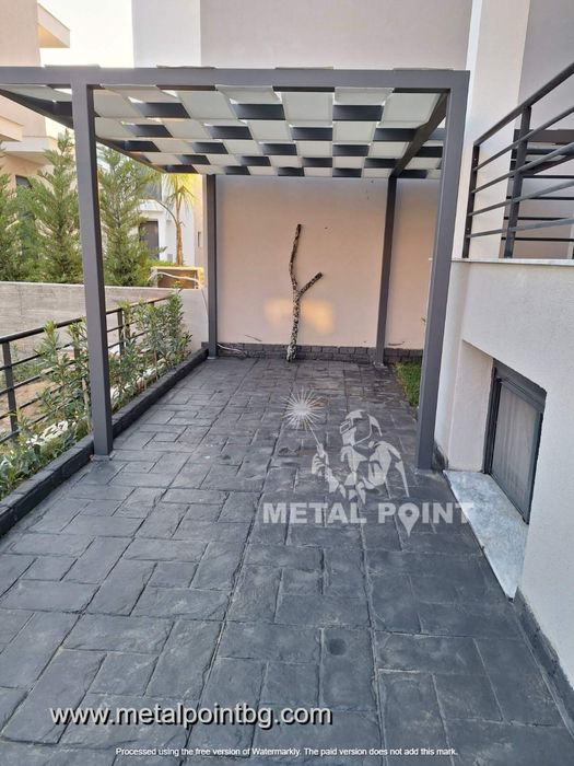 Гаражи и навеси с метална конструкция