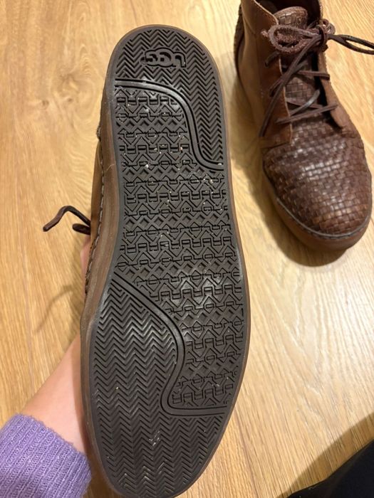 Ghete UGG din piele, marime 45