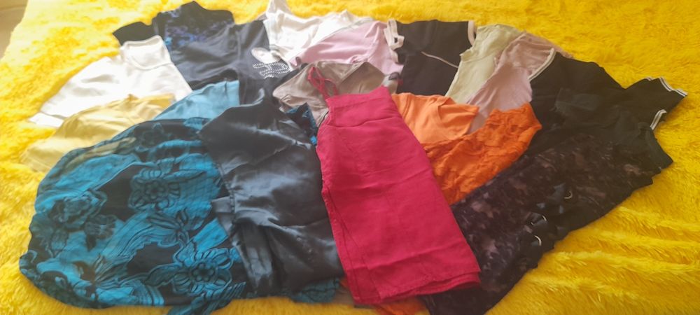 Lot tricou maieu fuste pantaloni dama mărimea Xs, S M
