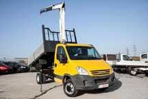 Iveco 35 c15 macaraua basculabil Iveco 35 c15 bascubil macaraua