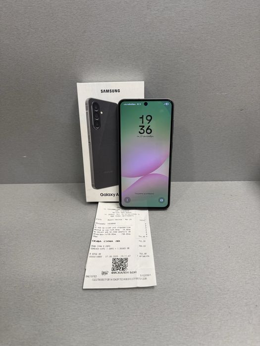Продавам отличен Samsung A56 гаранция