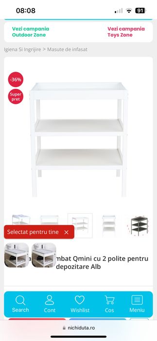 Masa de infasat bebe