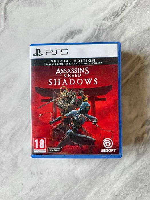 Продам свои диски PS5 Assasisin Creed, The last of 2, SPLIT Fiction